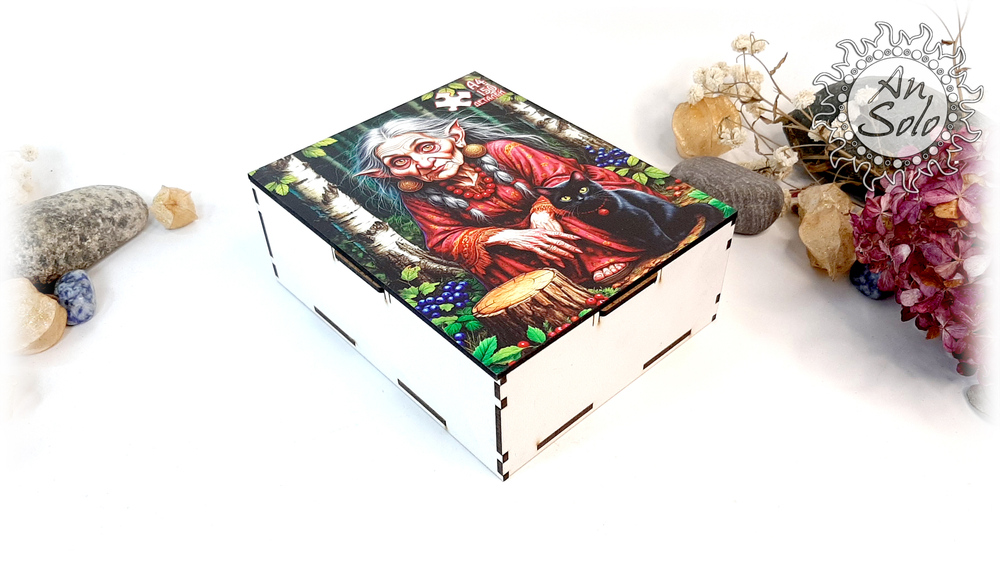 Пазл классический "Баба-Яга"