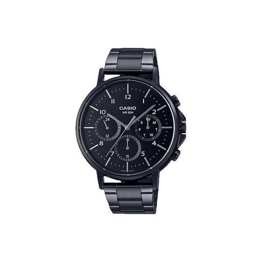 CASIO Men Standard Series Black Watch MTP-E321B-1AV