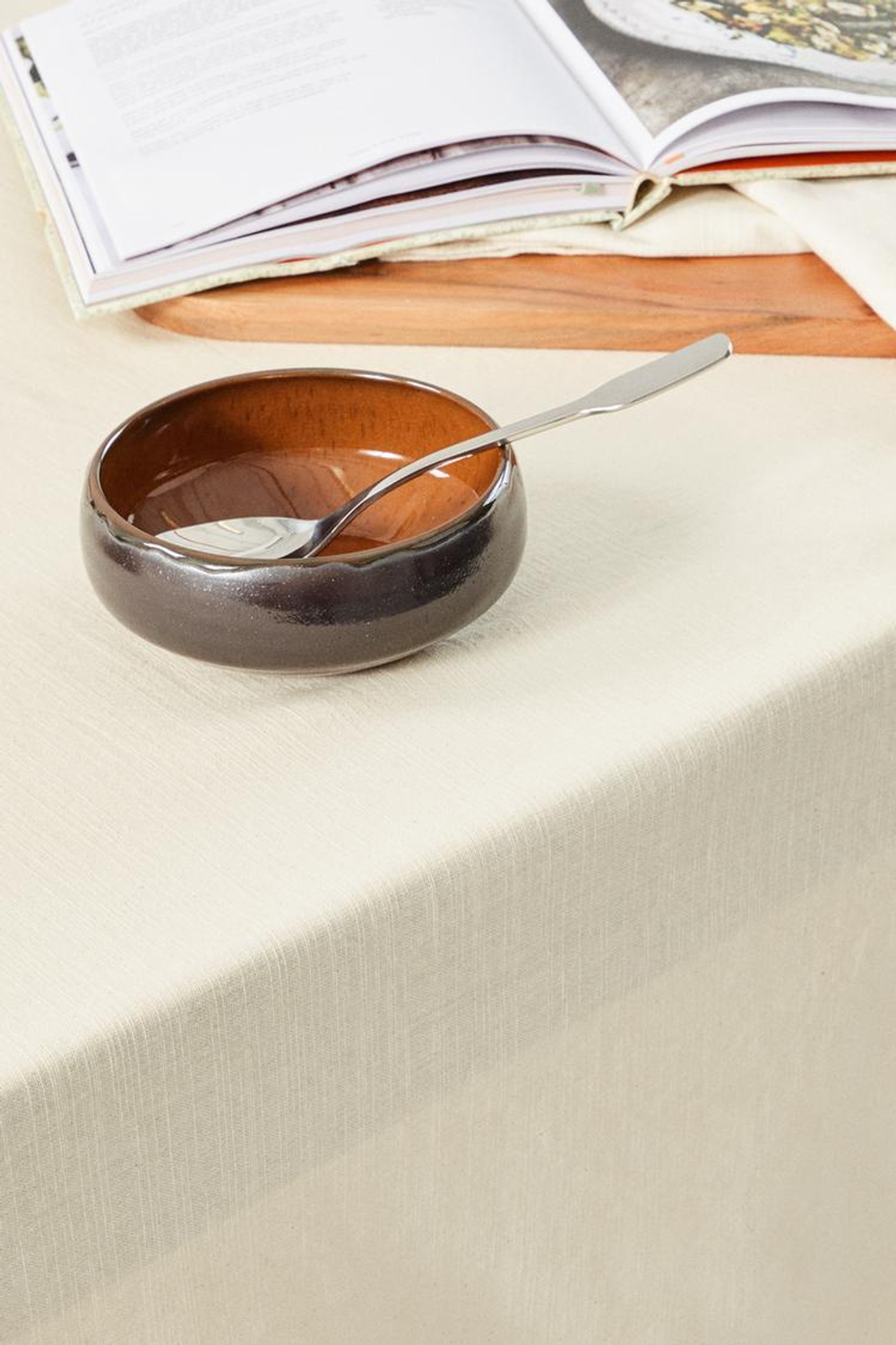 ZARA HOME АЖУРНАЯ ХЛОПКОВАЯ СКАТЕРТЬ, ЭКРЮ