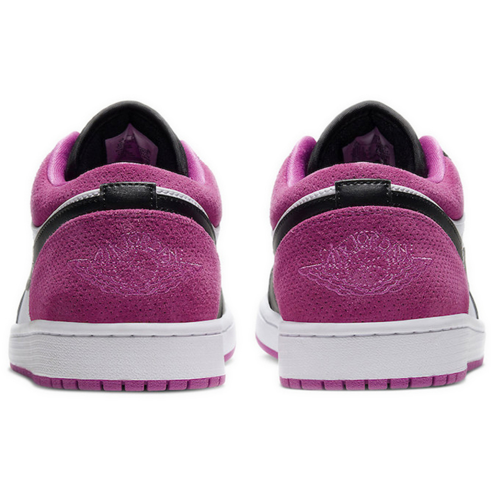 Кроссовки Air Jordan 1 Low Black Active Fuchsia