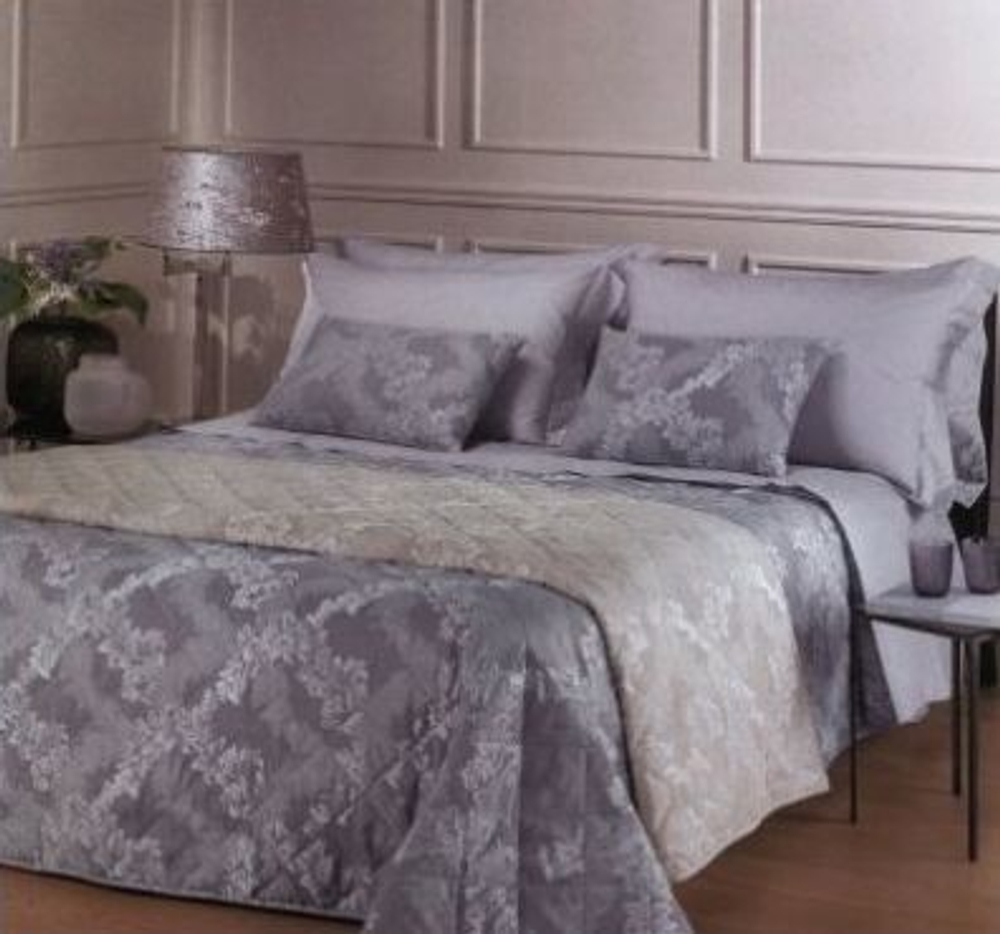 Покрывало 260х270 Caleffi Impero серое Италия