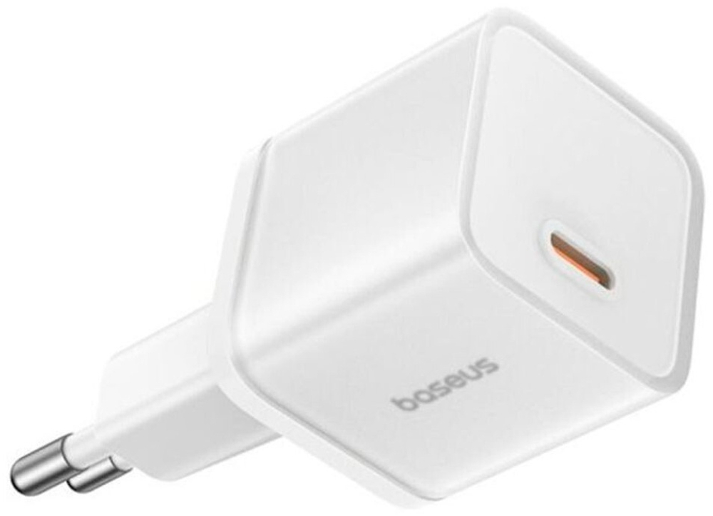 Зарядное устройство Baseus GaN5S 1C 30W USB Type-C белый