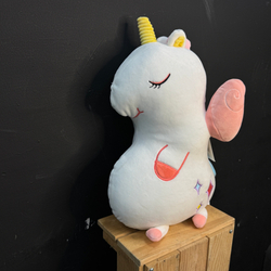 Единорог плюшевый белый