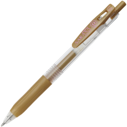 Ручка гелевая Zebra Sarasa Clip Metallic Color (золотая 1,0 мм)