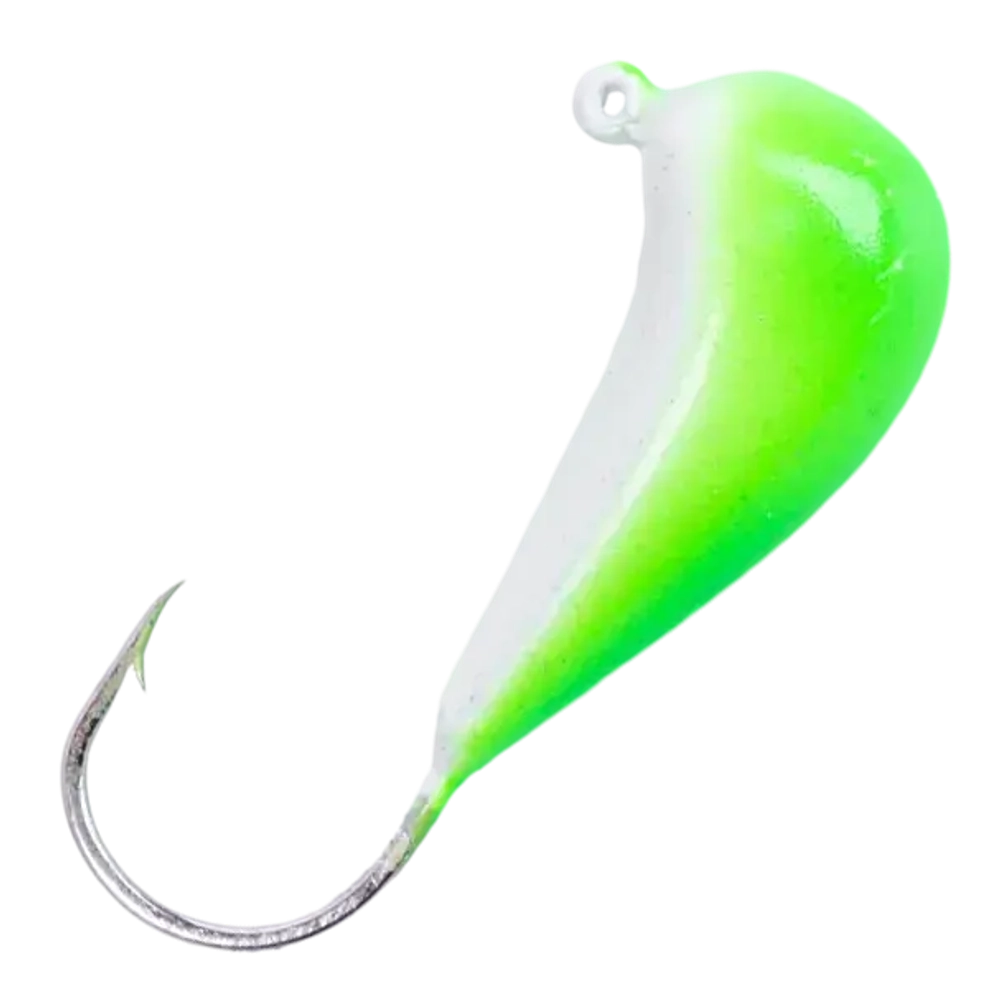 Блесна-мормышка ЖОР "Фунтик" джиг Gф (светонакопительная), 27мм, 10гр (10шт/уп)