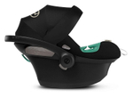 Коляска 3 в 1 Cybex Priam IV Rosegold complete и автокресло Aton S2 i-Size Moon Black Leaf Green
