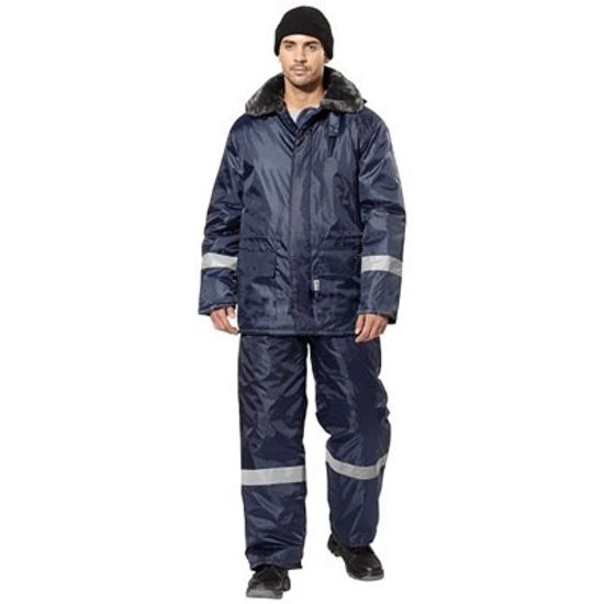 Костюм зимний "Мороз" брюки (т.синий)