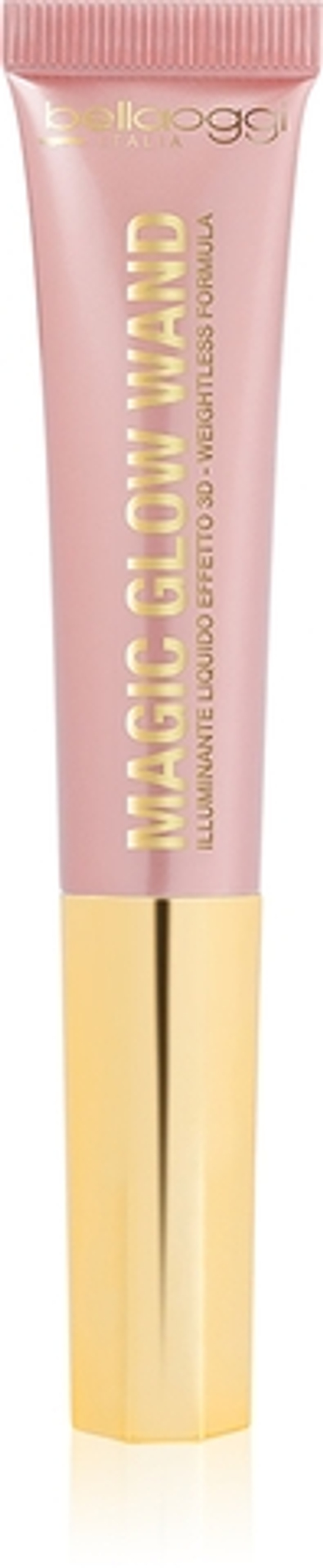 bellaoggi Magic Glow Wand - Розовый крем-хайлайтер для лица и шеи оттенок Enchanting pink, 11 ml