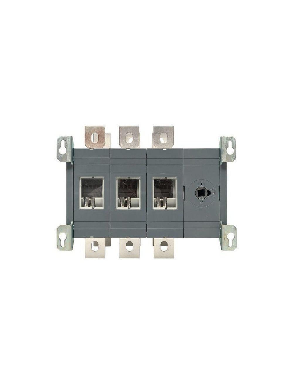 Рубильник 3п 630А реверсивный без рукоятки управления TwinBlock EKF tb-s-630-3p-rev