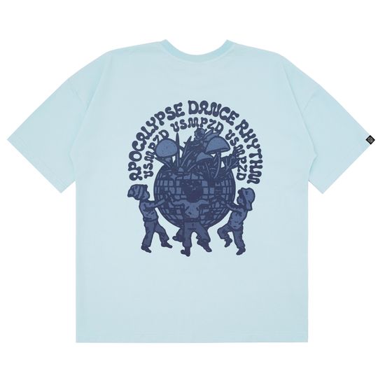 Футболка HOOK Апокалипсис голубой