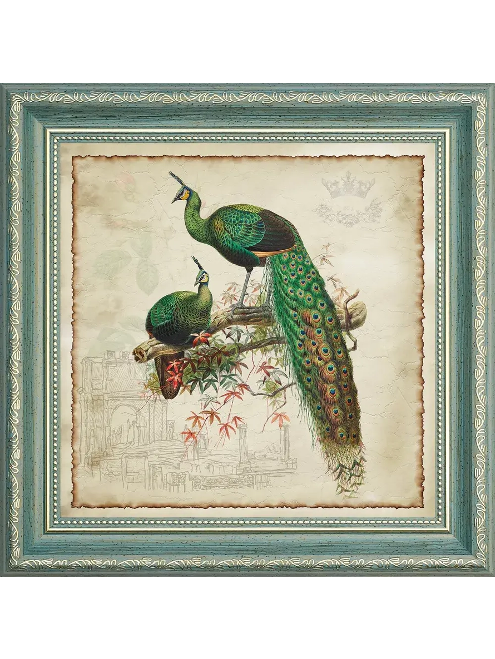 Картина на стену интерьерная на холсте 25*25 см