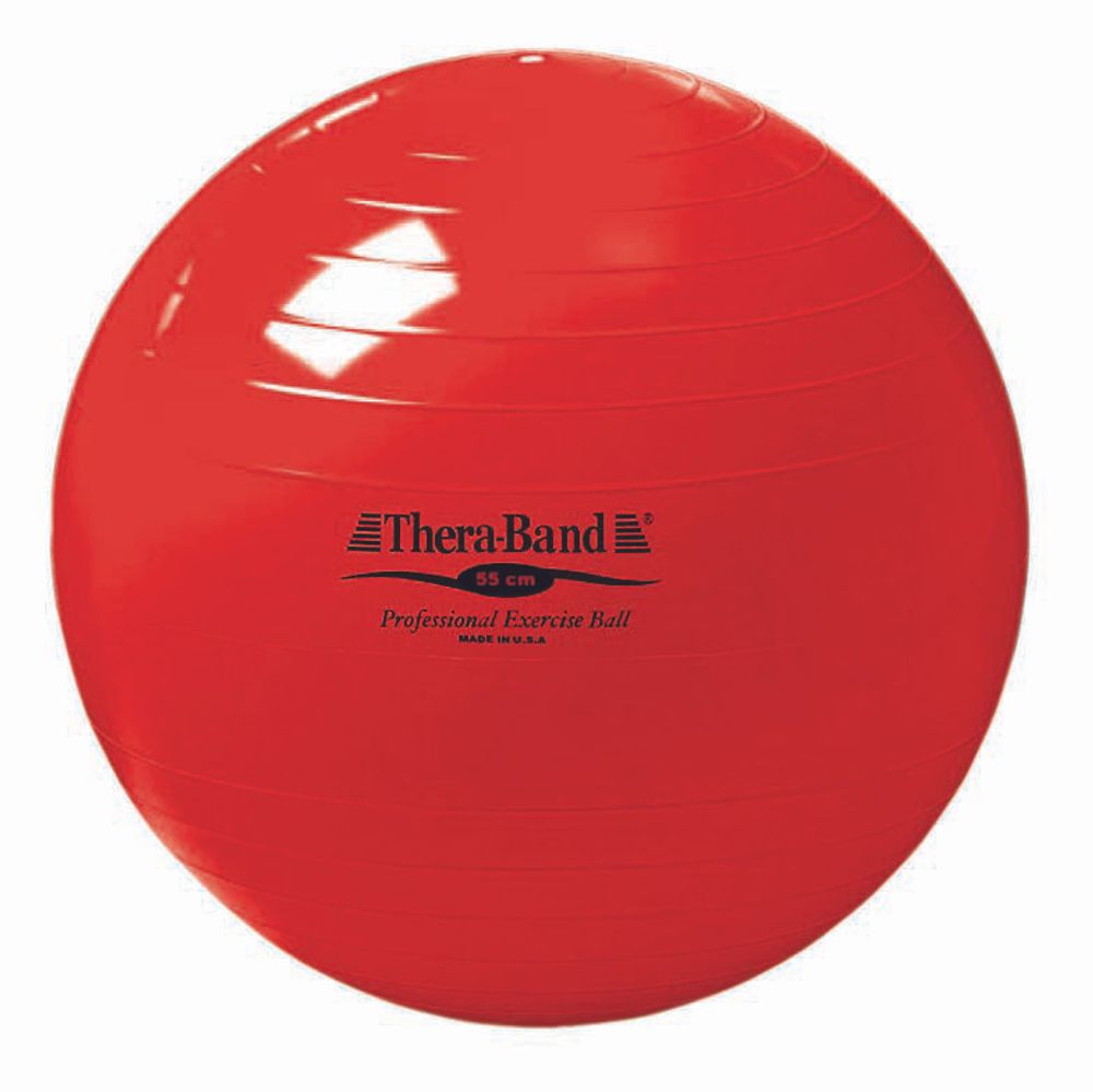 Гимнастический мяч ABS красный 55 см Thera-Band-TOGU