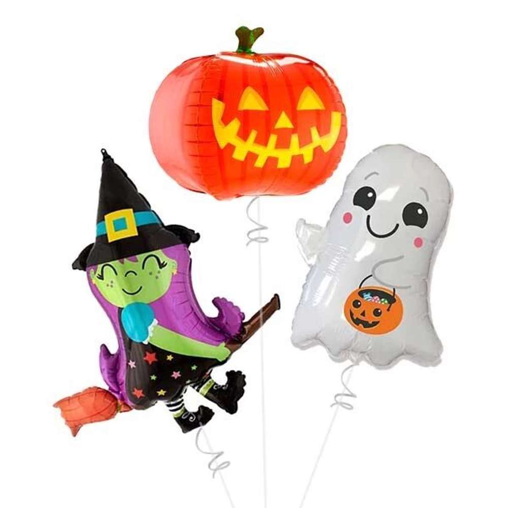 Воздушные шарики Веселый Хэллоуин