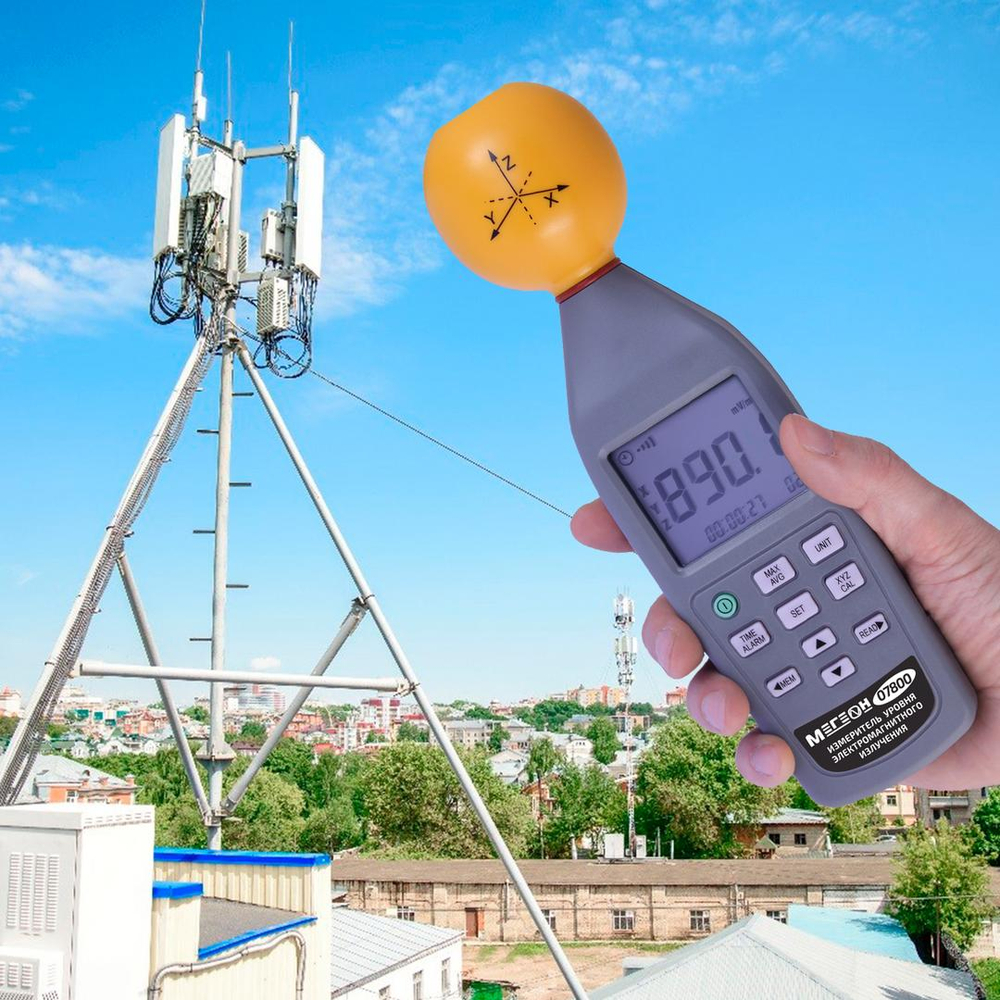Измеритель уровня электромагнитного излучения МЕГЕОН 07800