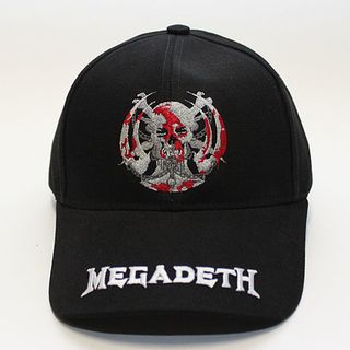 Бейсболка 3D вышивка Megadeth (6040)