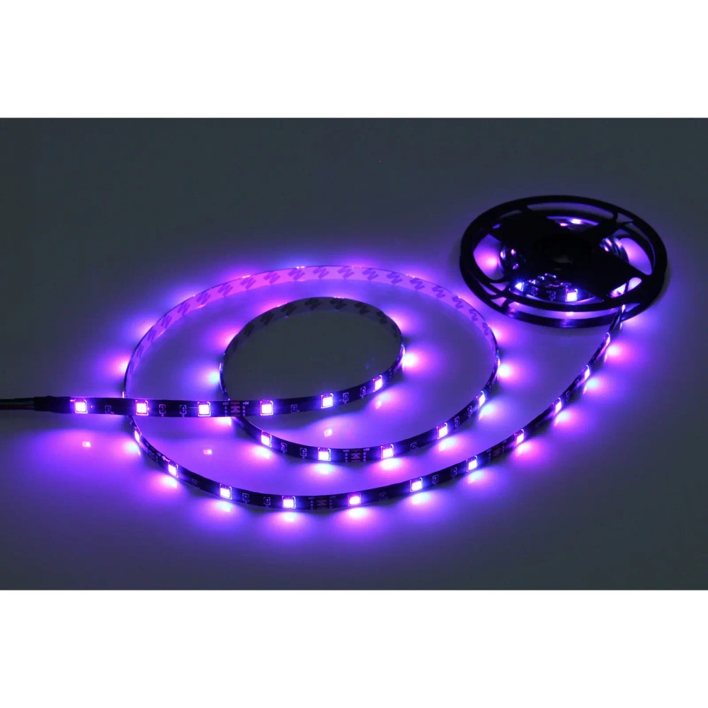 Гирлянда для дома Лента светодиодная LIGHT 3м*10мм, 90 ламп LED, 20 реж, с пультом, степень защиты IP20 RGB