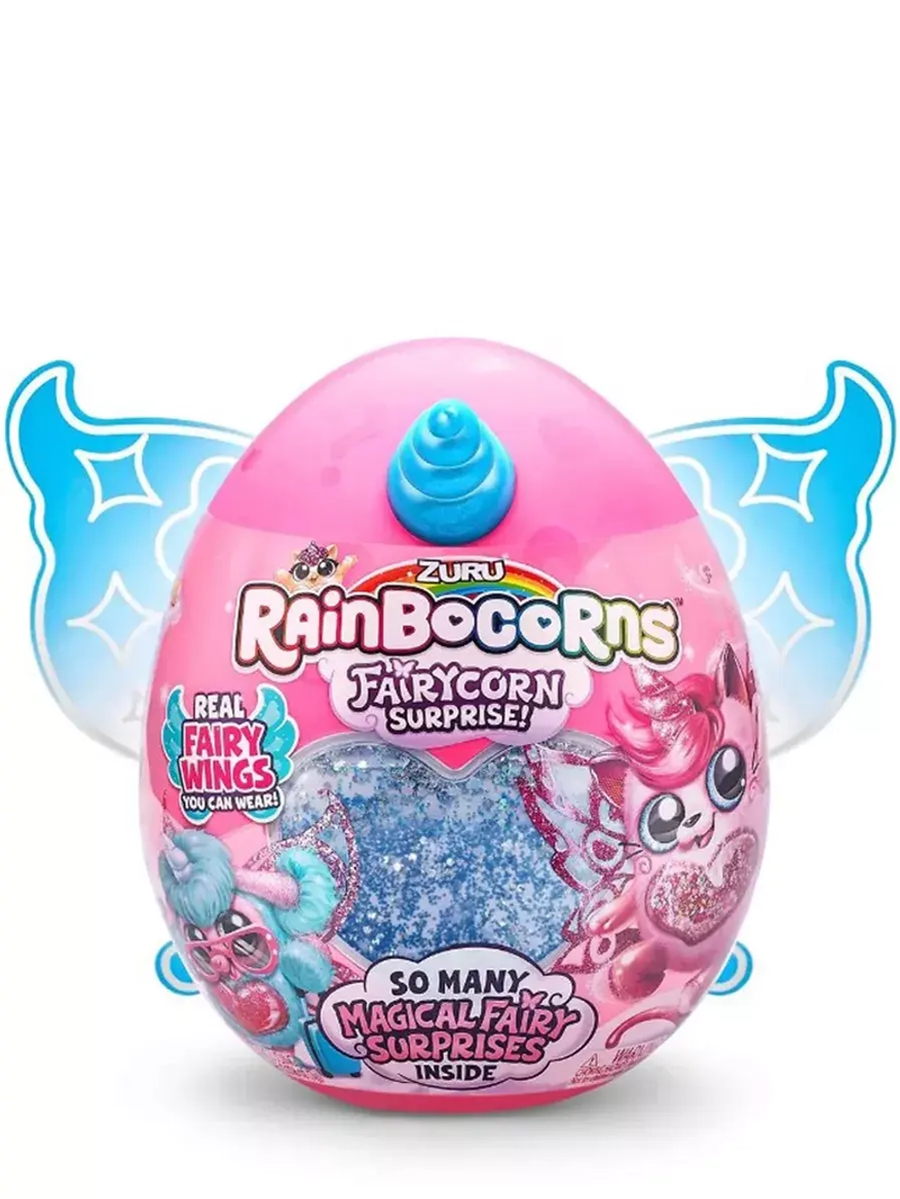 Мягкая игрушка сюрприз яйцо Rainbocorns Fairycorn Bunny 4
