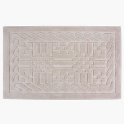 Коврик для ванной 70x120 Arya home Berceste бежевый