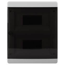 Корпус пластиковый навесной ЭРА COMFORT ЩРН-П-18 IP41 прозрачная крышка белый