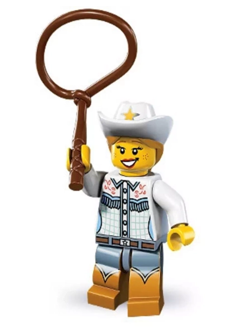 LEGO Minifigures 8833 series 8 серия Девушка-ковбой