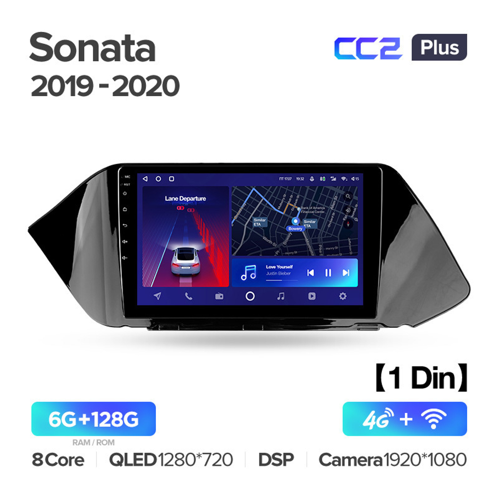 Teyes CC2 Plus 10.2" для Hyundai Sonata 2019-2020