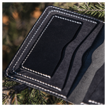 Кожаная обложка на паспорт «Волк»