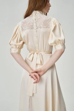 Платье Три сестры молочное