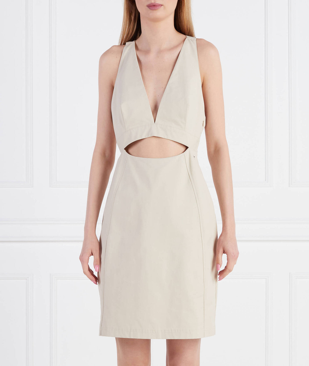 Платье CALVIN KLEIN JEANS - бежевый(J20J221076)