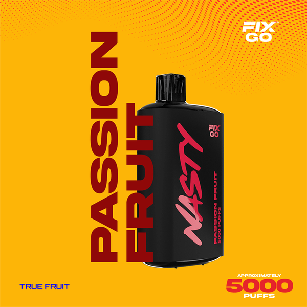 Купить Одноразовый Pod Nasty Fix Go - Passion Fruit (5000 затяжек)