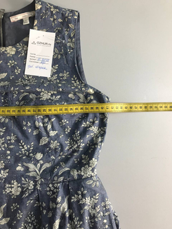 Платье Gap с красивым принтом, маркировка 0, визуально на 40 размер