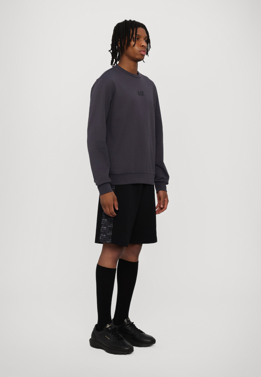 EA7 Emporio Armani UNISEX - Толстовка - Чёрный