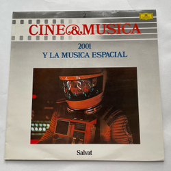 Винтажная виниловая пластинка LP 2001 Y La M sica Espacial, Музыка Из Кинофильма Космическая Одисея 2001, Стэнли Кубрик (Испания 1987)