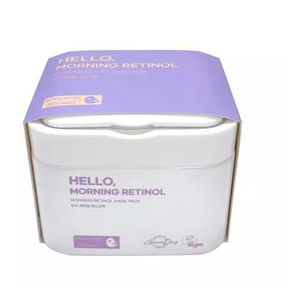 Hello Morning retinol Mask 60 Seconds