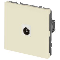 Розетка ЭРА Galaxy 15-3101-02 TV одиночная IP20 слоновая кость | Эра Galaxy