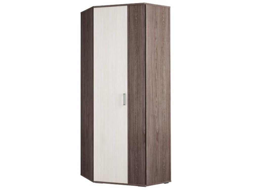 БРИЗ-6 шкаф угловой б/з Анк. Тем./анк. белый