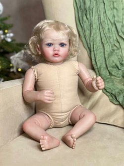 Кукла Реборн мягконабивная 60см в пакете (FA-833)