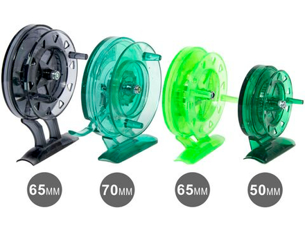 Катушки проводоч. СТАЛКЕР 65мм удлин. 1шт/65мм 1шт/50мм 1шт/70мм с курком 1шт. Набор 4шт