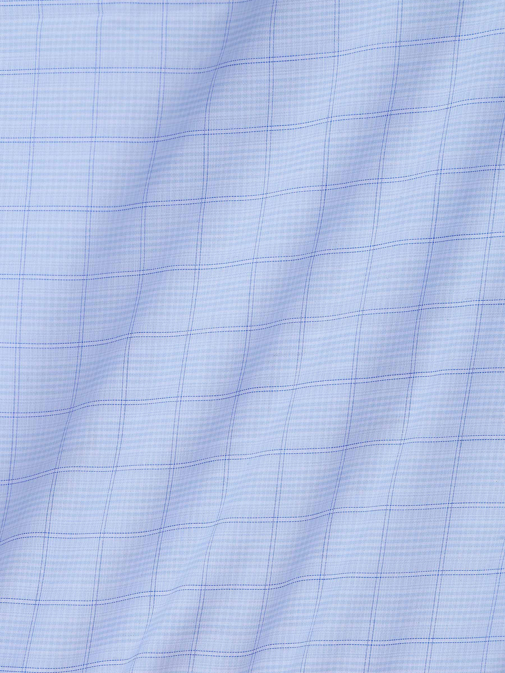 Сорочка мужская VESTER длинный рукав, голубая клетка 515142 09
