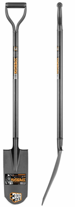 Лопата дренажная (траншейная) Центроинструмент Кузбасс цельнометаллическая 120см (1546)