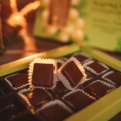 Мармелад из крыжовника в горьком шоколаде без сахара, 195 г