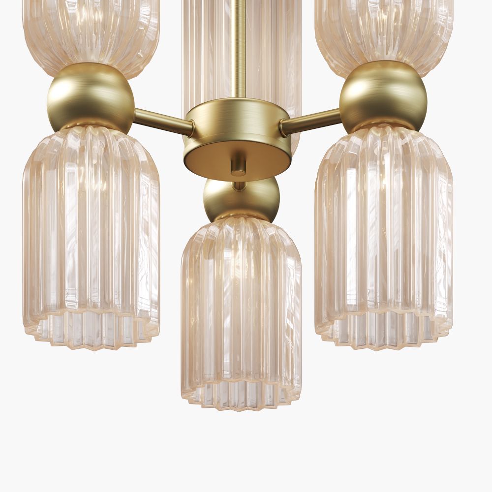 Люстра на штанге Maytoni   MOD302PL-06CG