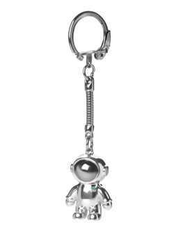 Обвес малый из серебра со вставкой из выращенного сапфира