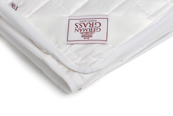 Наматрасник хлопковый с сетчатой юбкой x40 German Grass Коттони Белый