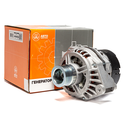 Генератор, ВАЗ, дв. инжекторный, 14 В, 80 А, поликлиновый