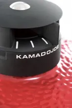 Керамический гриль Kamado Joe Big Joe II, 61 см, красный, с ножками и столиками