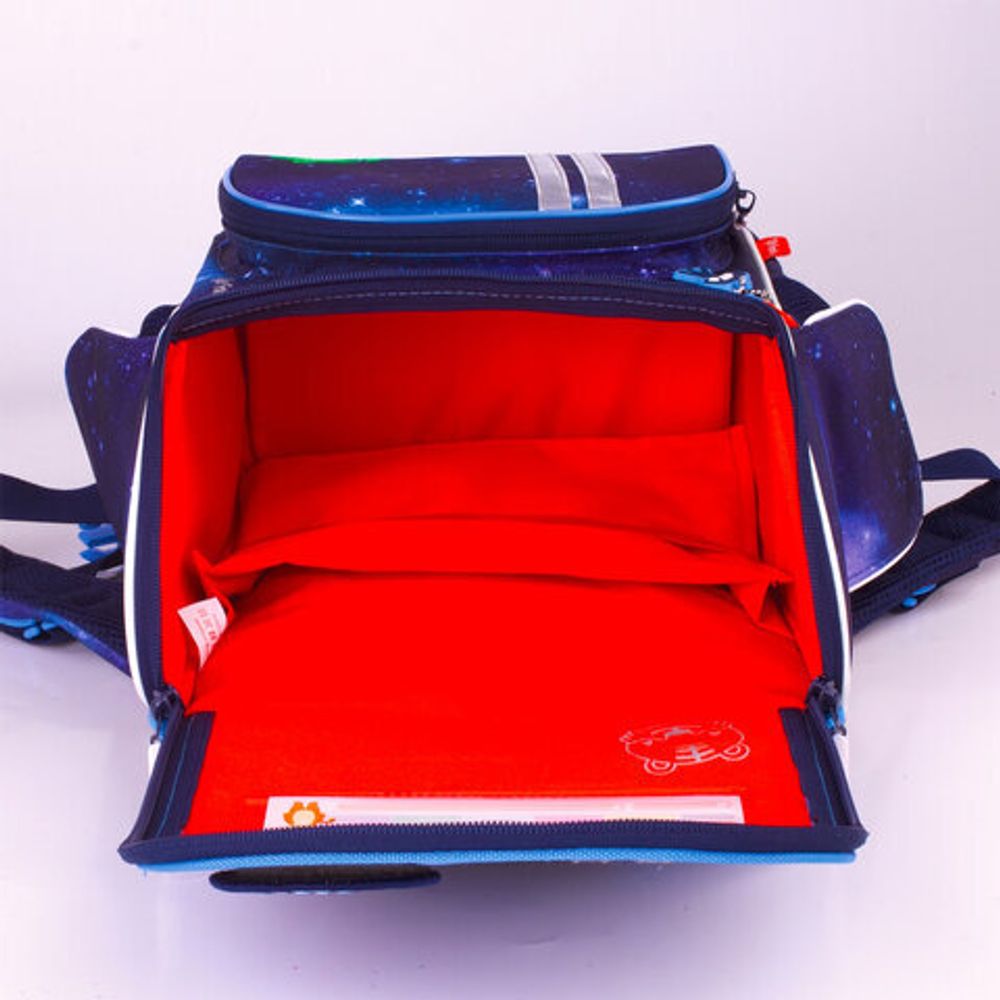 Ранец TIGER FAMILY для начальной школы, "Nature Quest", "Super Galaxy", 35х31х19 см, 228880, TGNQ-057A