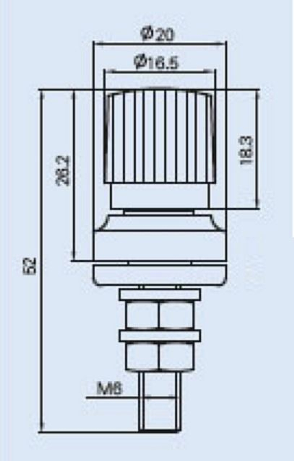 Клемма приборная ET M5-B
