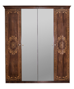 Патрисия (Эра) Шкаф четырехдверный (2+2) с зеркалом (караваджо)
