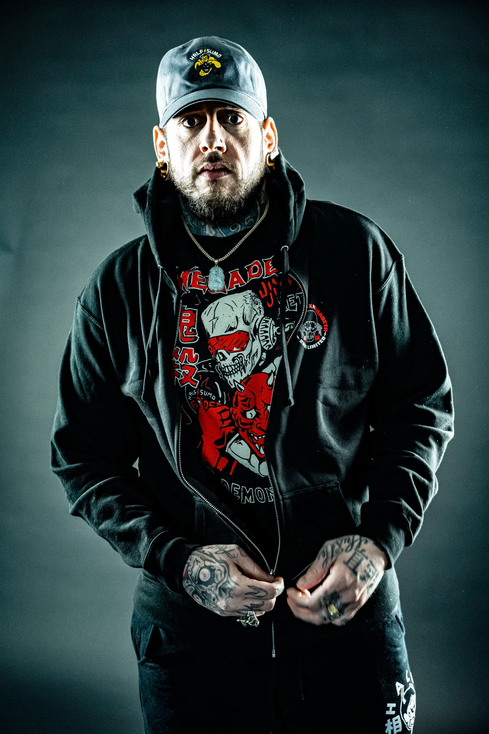 Толстовка Half Sumo Megadeth Demon Strangler