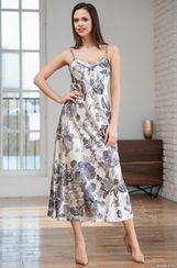 Сорочка женская шелковая  Mia-Amore Летуаль  3434